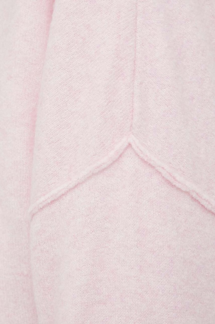 American Vintage sweter z domieszką wełny DAM225H23 różowy