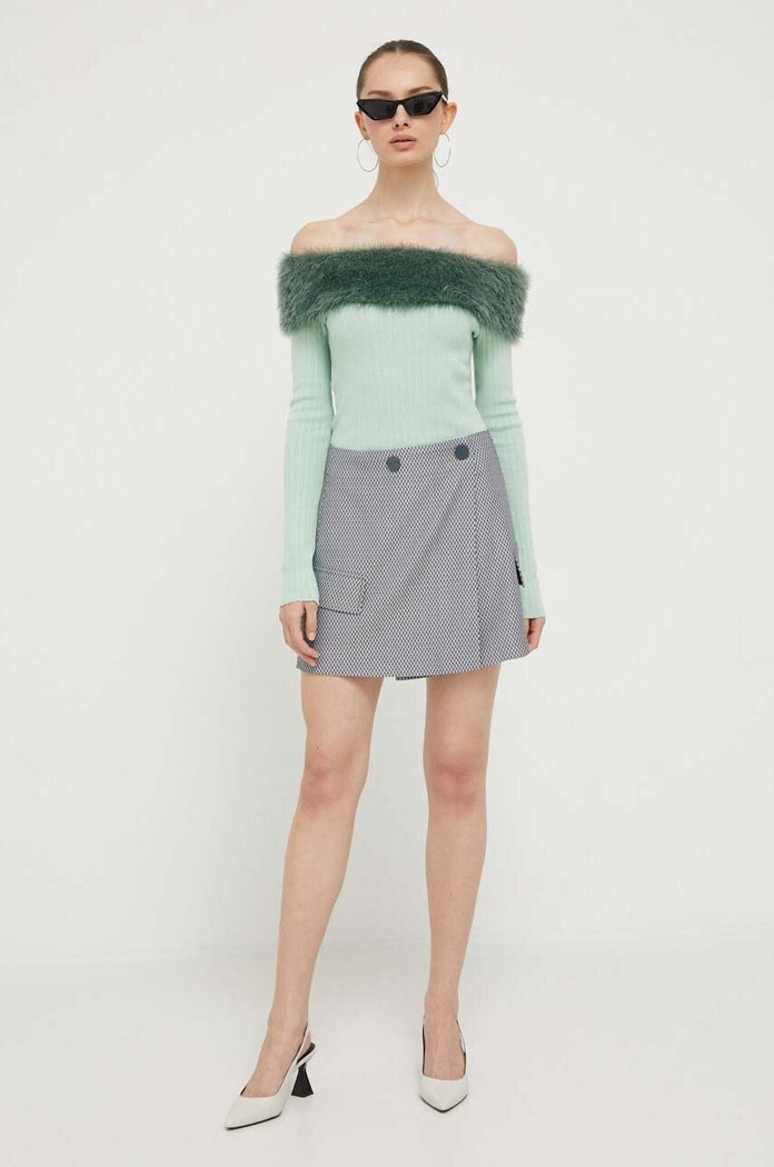 Blugirl Blumarine maglione RF3218.MAG31 verde AW23