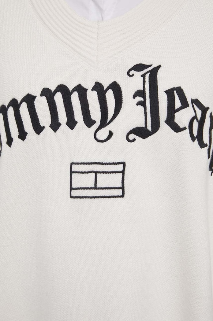 Svetr Tommy Jeans DW0DW16530 béžová