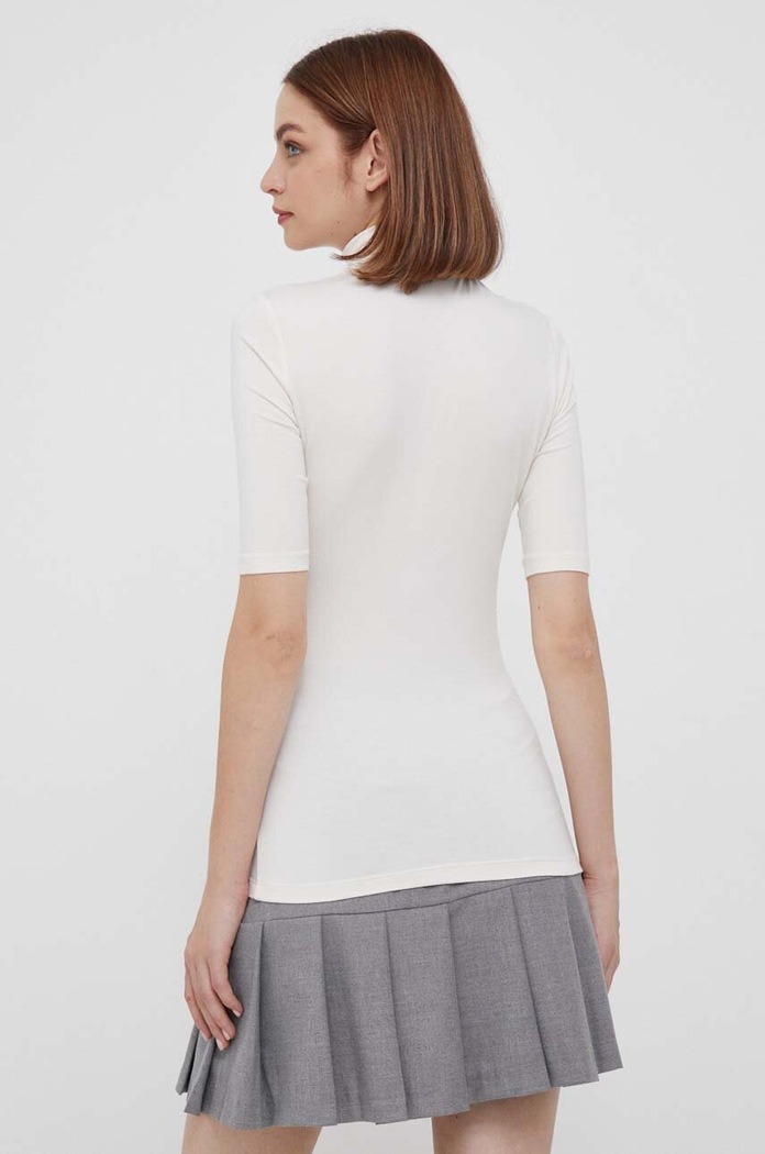 Odzież Lauren Ralph Lauren T-shirt 200672214 beżowy