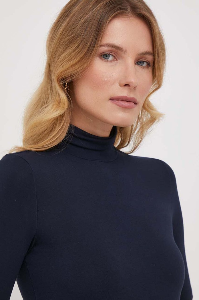 T-shirt Lauren Ralph Lauren 200672214 granatowy