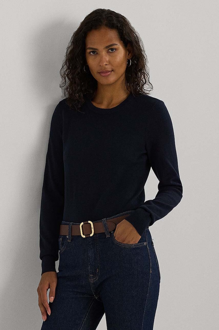 Lauren Ralph Lauren sweter pozostałe granatowy 200919114