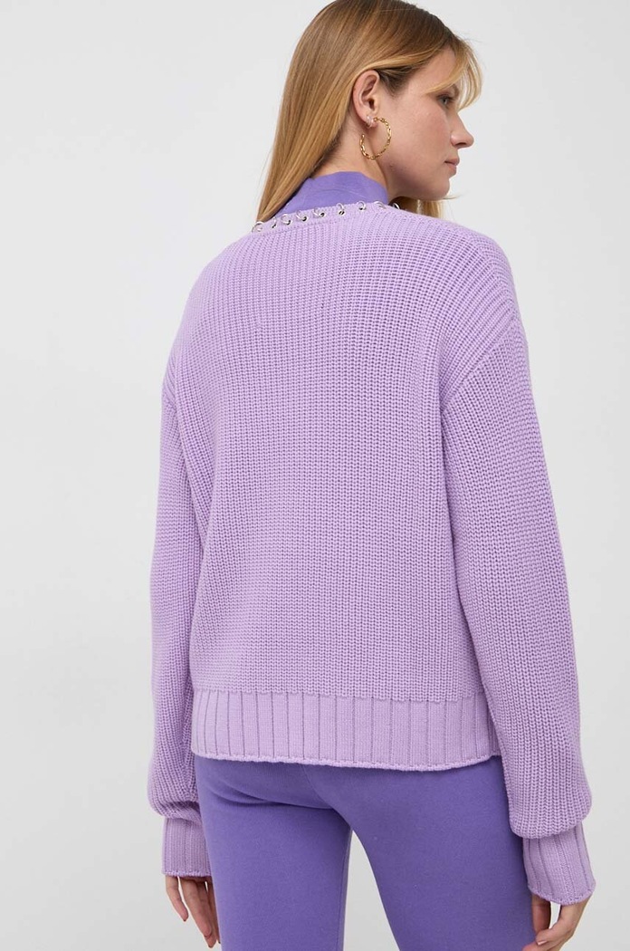 Oblečení Vlněný svetr Patrizia Pepe 2K0219.K134 fialová