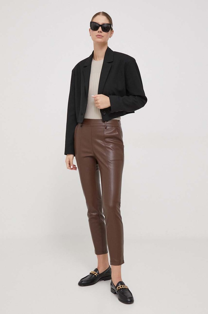 Calvin Klein top K20K206183 beżowy AW23