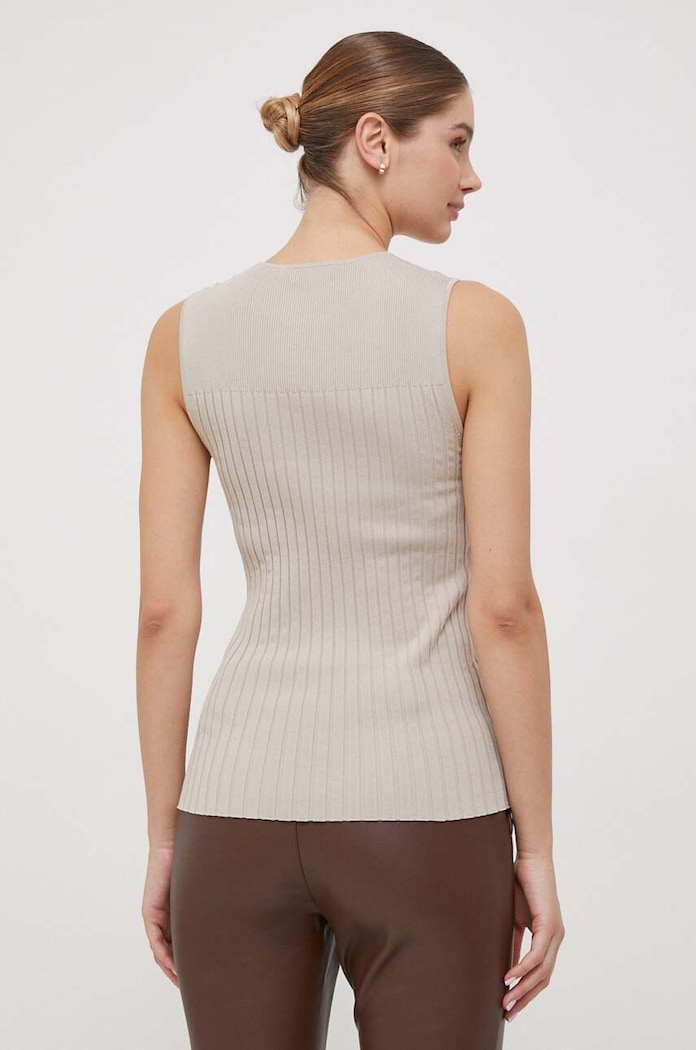 Odzież Calvin Klein top K20K206183 beżowy
