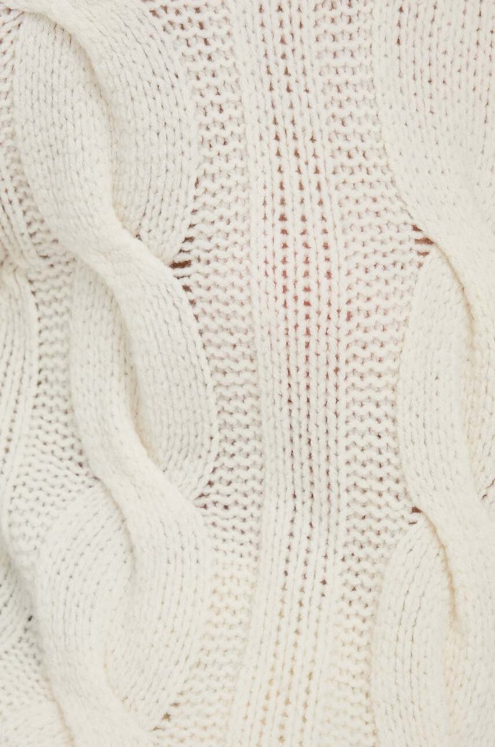 MAX&Co. sweter wełniany 73642623 beżowy