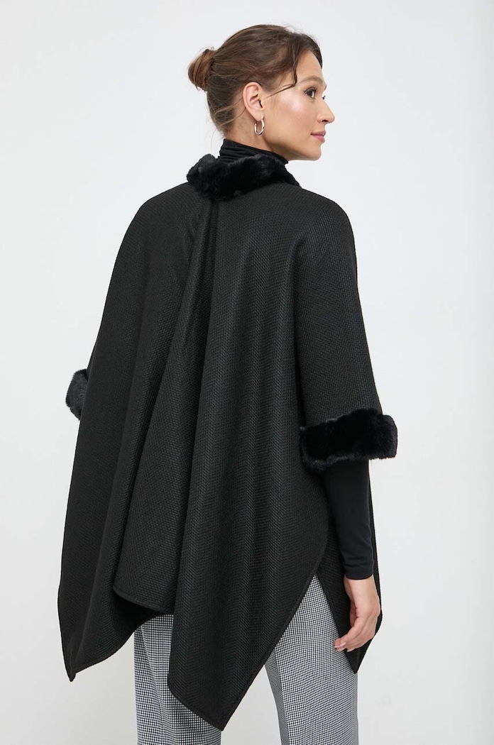 Odzież Morgan poncho 5CAPOU.NOIR czarny
