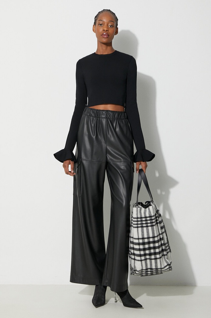 Πουλόβερ JW Anderson KW0949.YN0219 μαύρο AW23