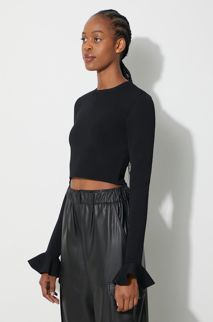 Πουλόβερ JW Anderson μαύρο KW0949.YN0219