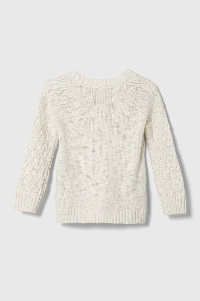 Dječji kardigan Abercrombie & Fitch KI250.3035 bež AW23