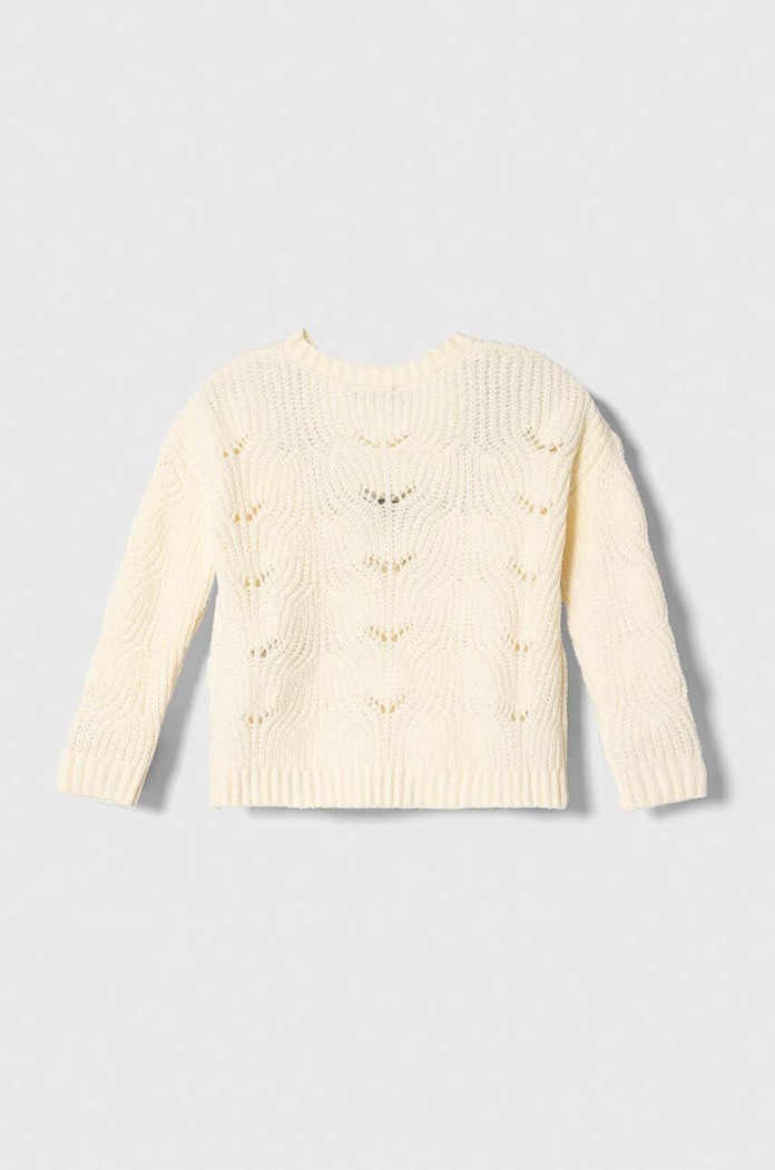 United Colors of Benetton sweter dziecięcy 16CLG100G.P.SEASONAL beżowy AW23