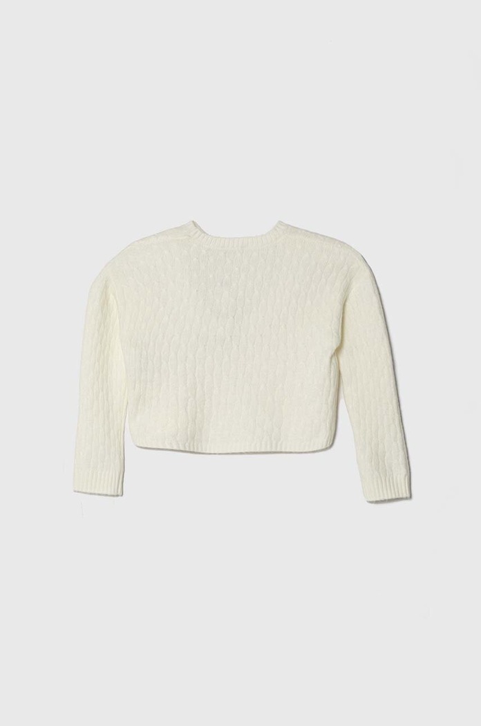 United Colors of Benetton sweter dziecięcy 1VH9C104S.G.SEASONAL biały AW23