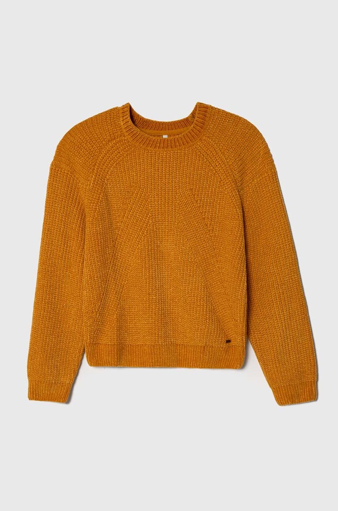 Detský sveter Pepe Jeans hrubá oranžová PG701064