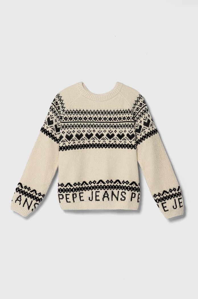 Pepe Jeans sweter dziecięcy pozostałe beżowy PG701066