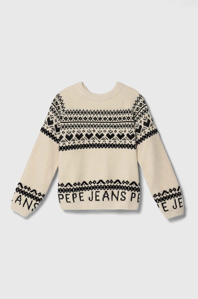 Pepe Jeans sweter dziecięcy pozostałe beżowy PG701066