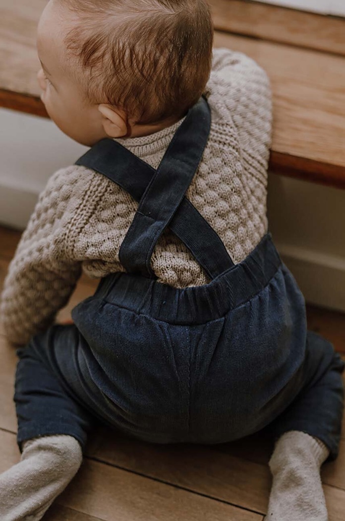 That's mine pulover din bumbac pentru bebeluși Juno Sweaters 28495 028495 bej