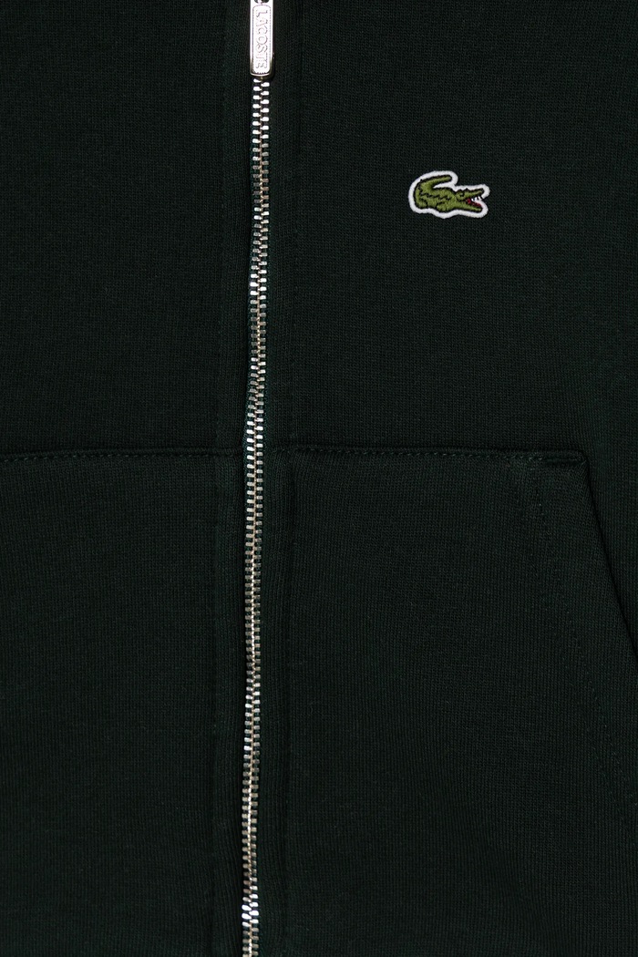 Κοριτσίστικα Παιδική βαμβακερή μπλούζα Lacoste SJ9723 πράσινο