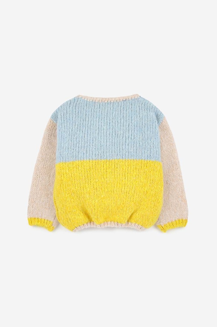 Băieți Bobo Choses pulover bebe 223AB095 albastru