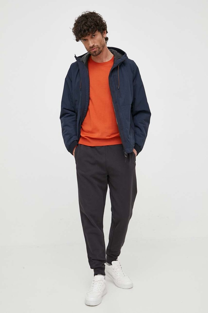 BOSS sweter wełniany Leno-P 50468239 pomarańczowy AA00
