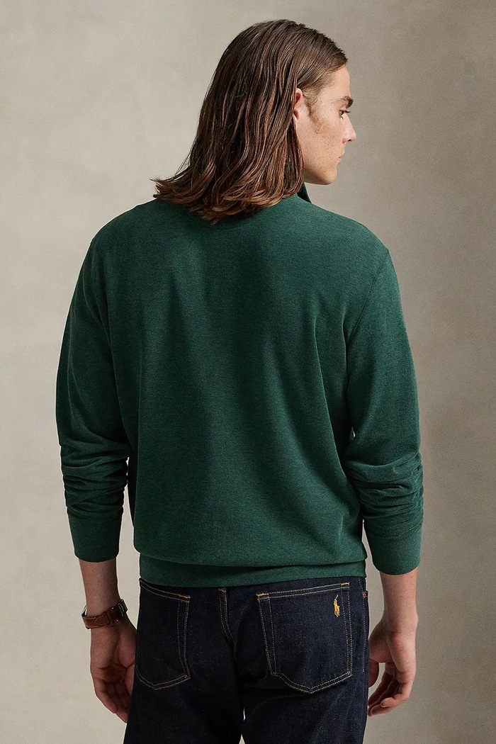 Polo Ralph Lauren Bluza męska z bawełną 710812963 zielony SS26