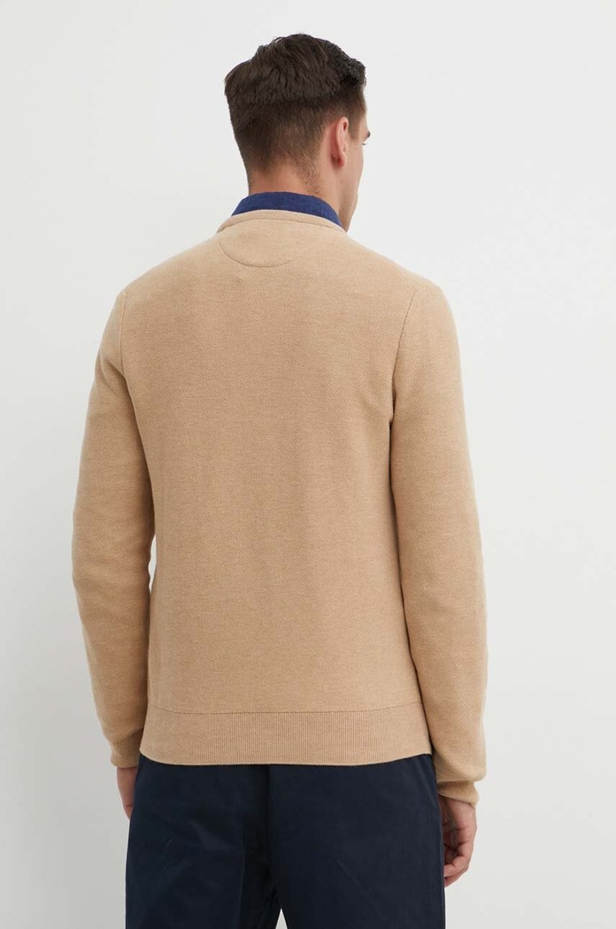 Oblečení Bavlněný svetr Polo Ralph Lauren 710918163 béžová