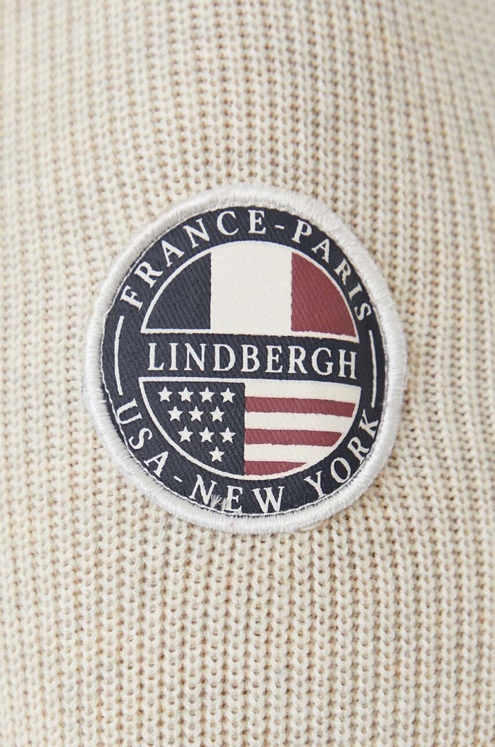 Lindbergh pulover de bumbac 30.824046.DK.ARMY bej
