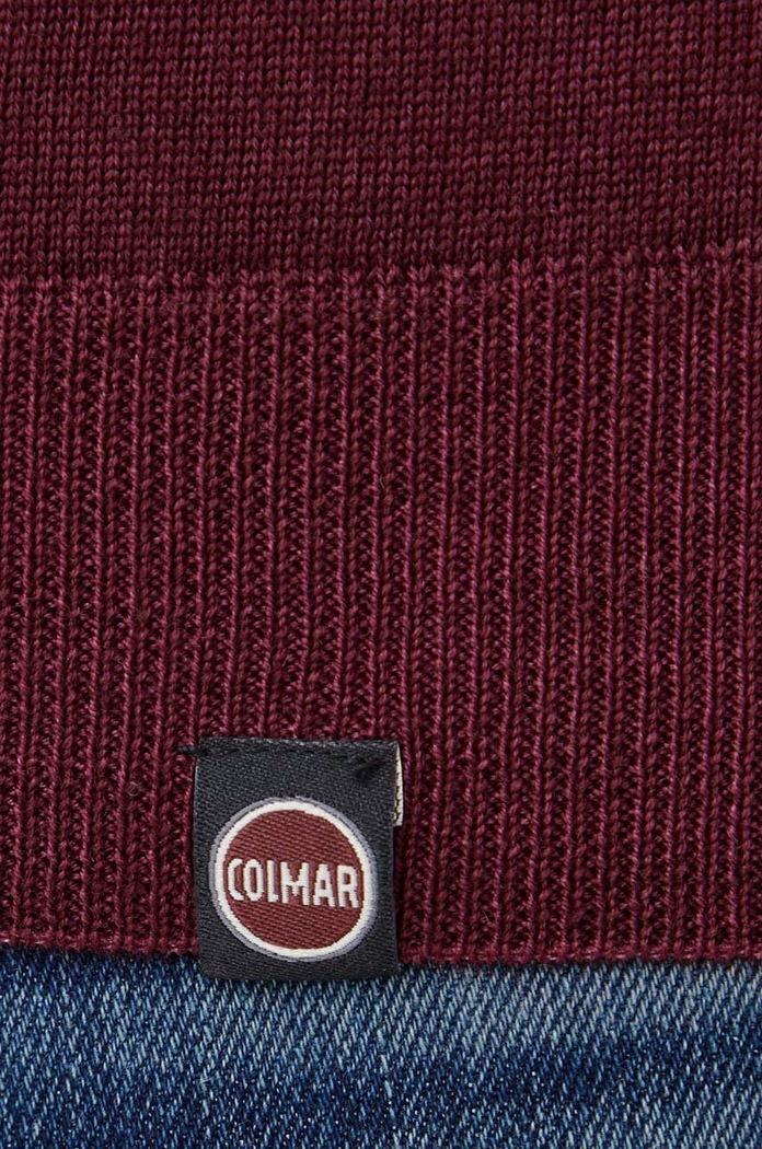 Colmar sweter wełniany 4467T.8WZ bordowy