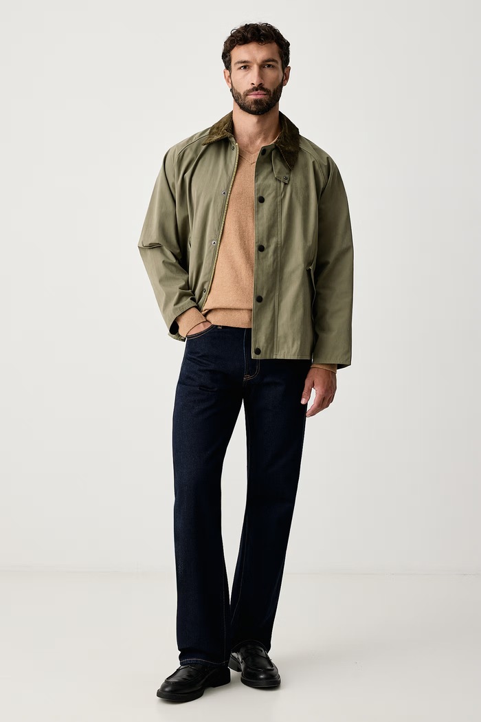 Tommy Hilfiger Maglione da uomo con misto cashmere MW0MW28047 beige SS24