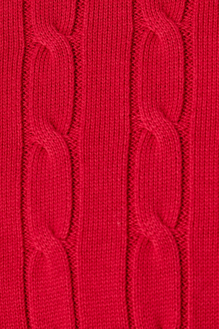 Sweter męski bawełniany Tommy Hilfiger czerwony MW0MW33132