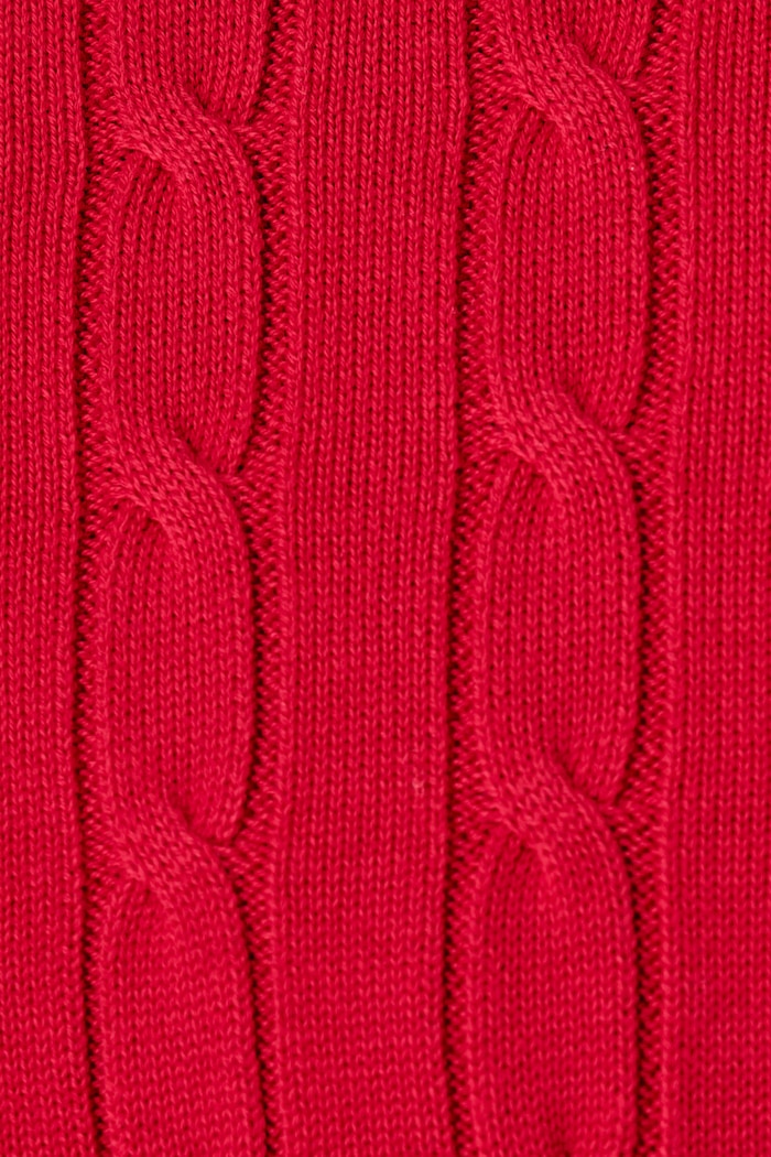 Sweter męski bawełniany Tommy Hilfiger czerwony MW0MW33132