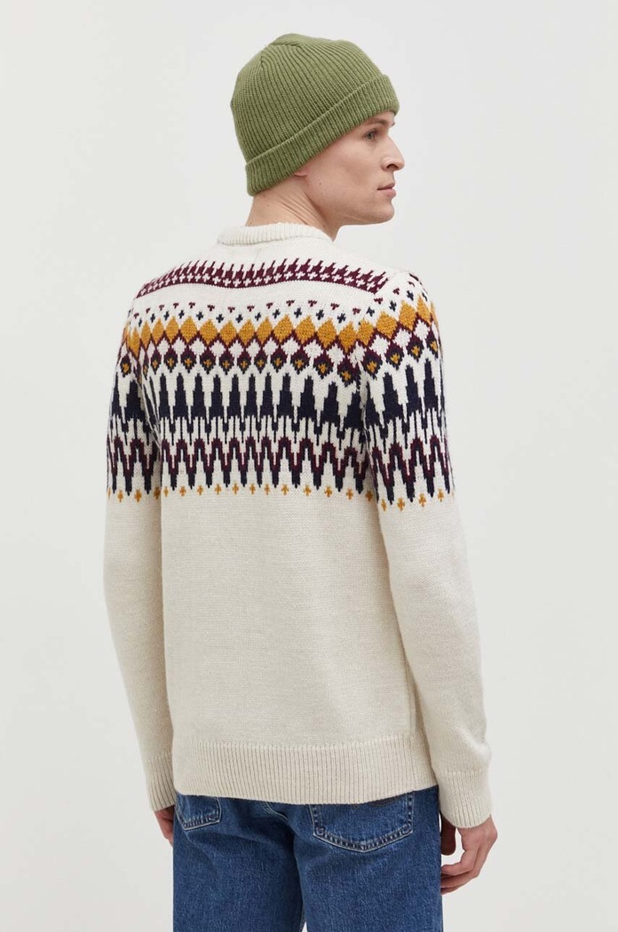Odzież Superdry sweter z domieszką wełny M6110528A.1GP beżowy