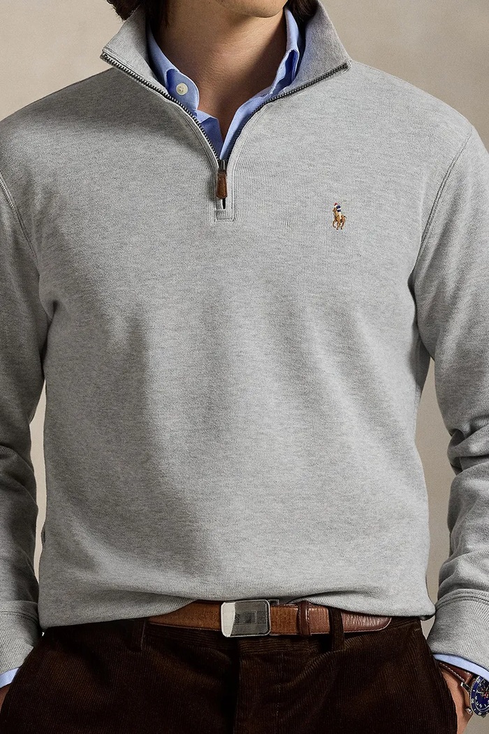 Bavlněná mikina Polo Ralph Lauren šedá 710671929