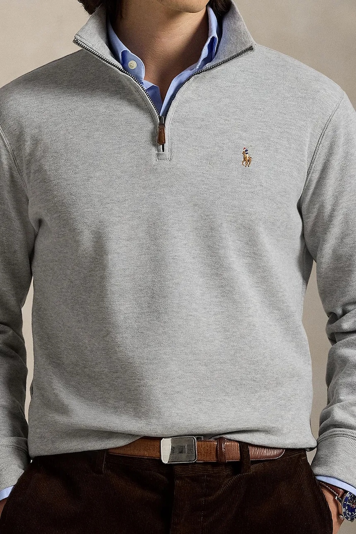 Bavlněná mikina Polo Ralph Lauren šedá 710671929