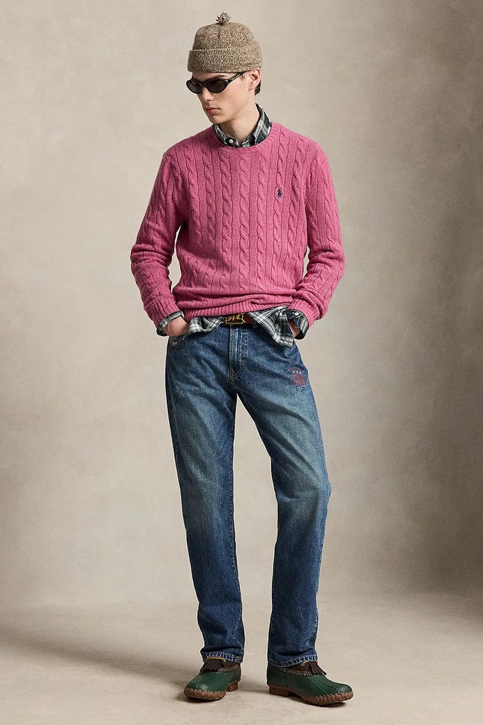 Odzież Polo Ralph Lauren 710876762 różowy