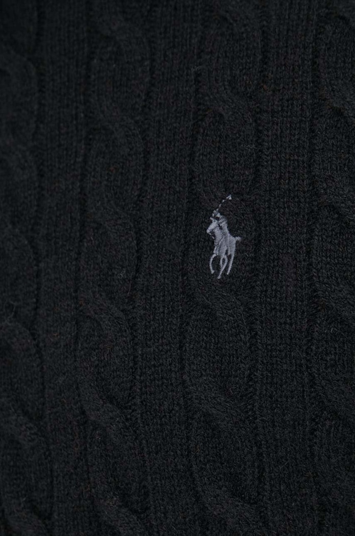Volnen pulover Polo Ralph Lauren Polo Ralph Lauren črna 710876836