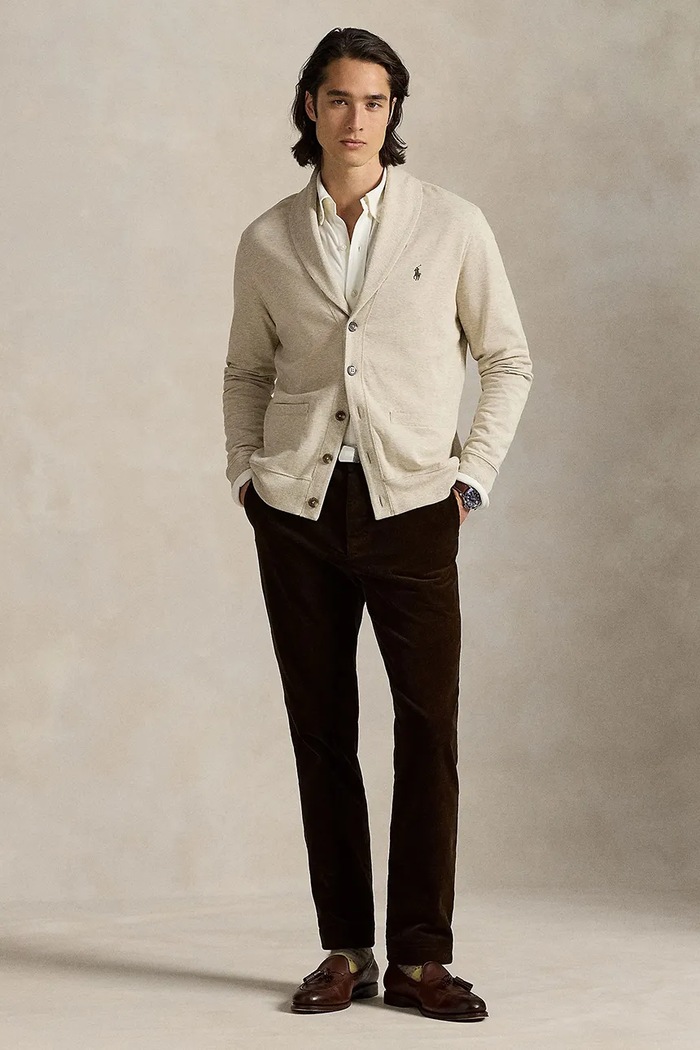 Одяг Polo Ralph Lauren Джемпер Polo Ralph Lauren 710877008 бежевий