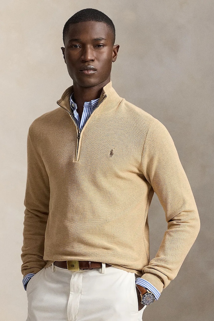 Polo Ralph Lauren cotton jumper cotton beige 710932304