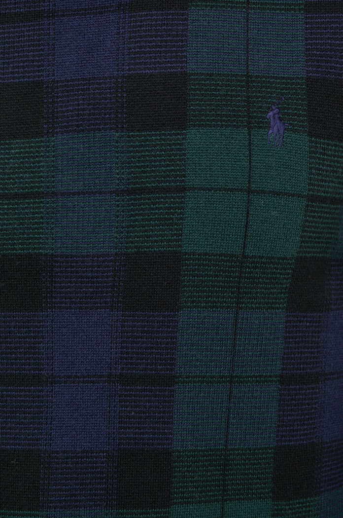 Шерстяной свитер Polo Ralph Lauren 710917043 зелёный