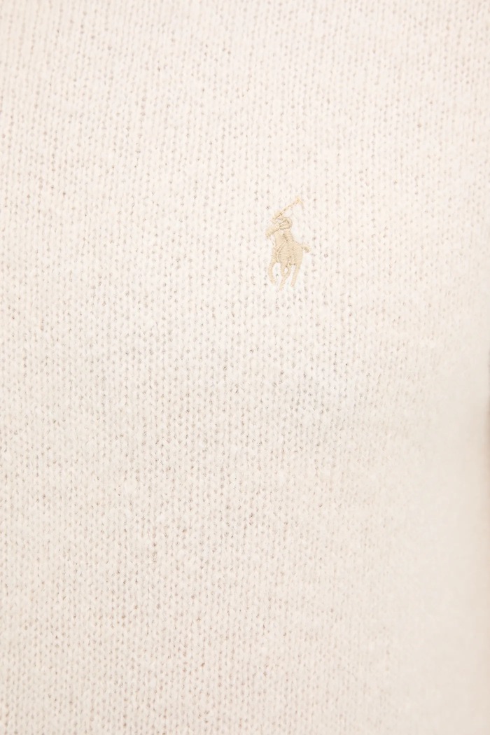 Vlnený sveter Polo Ralph Lauren 710918805 béžová