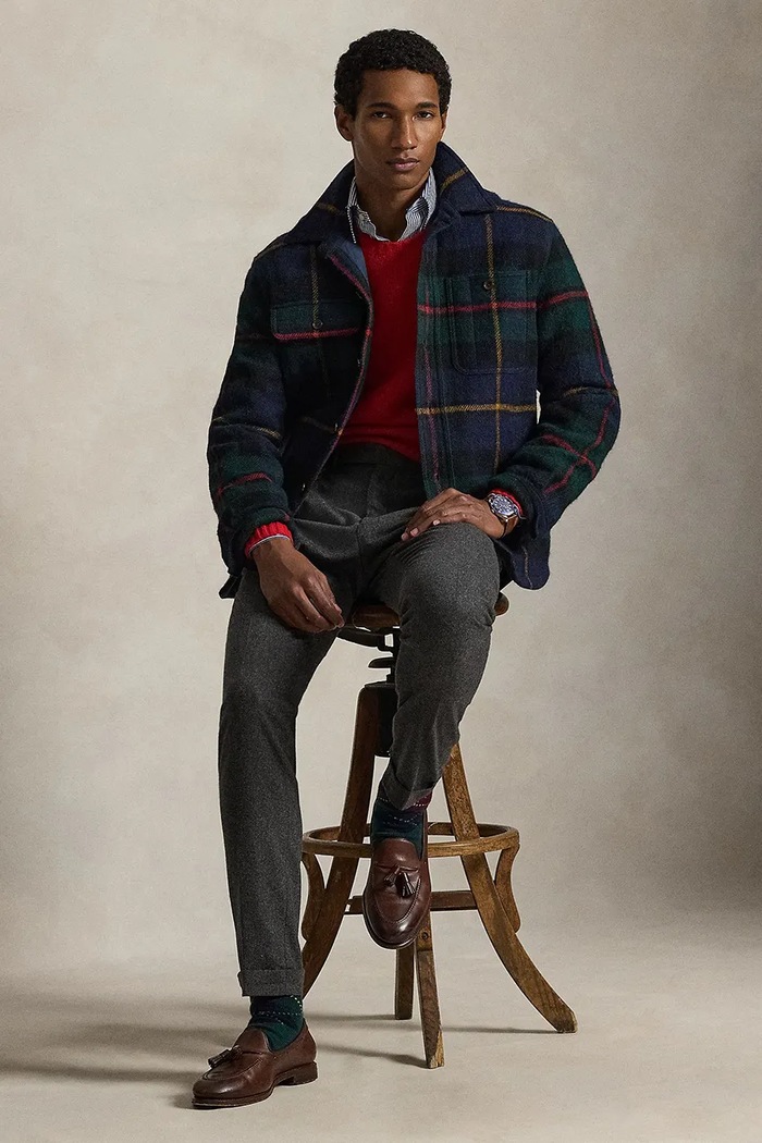Vlnený sveter Polo Ralph Lauren 710918805 červená