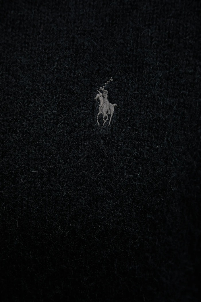 Polo Ralph Lauren pulover de lână 710918805 negru