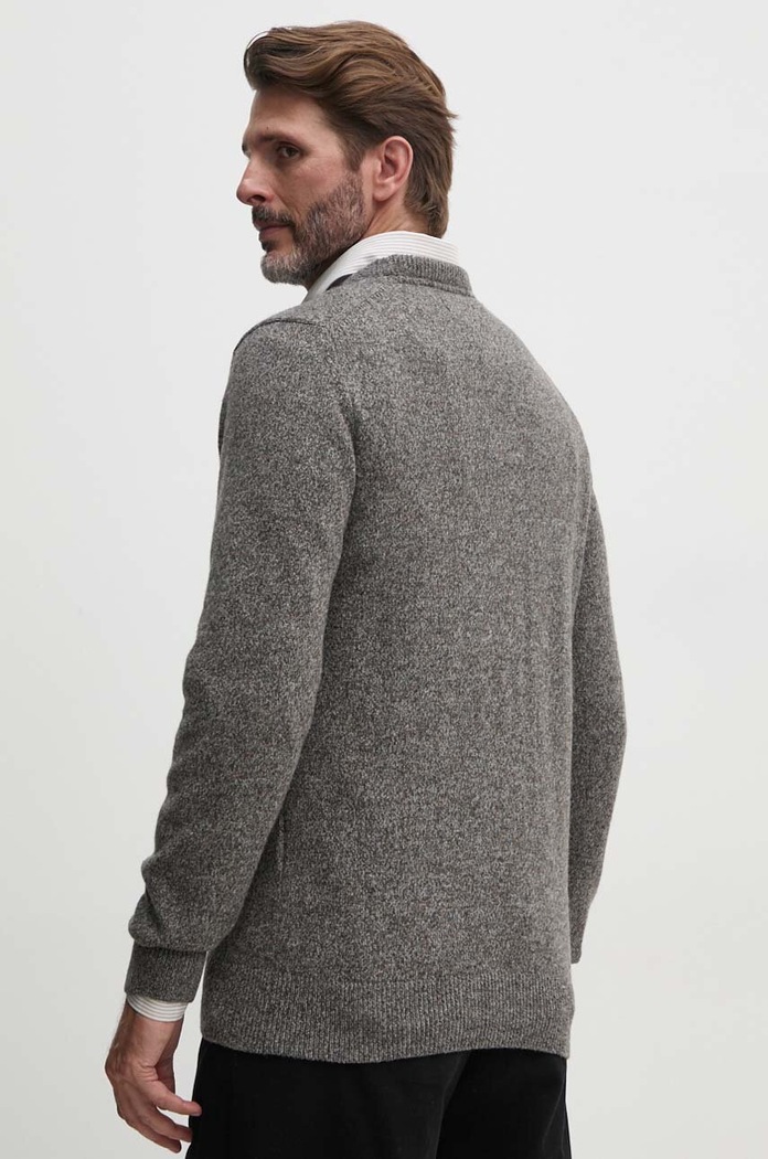 Ρούχα Μάλλινο πουλόβερ Barbour MKN0844 γκρί