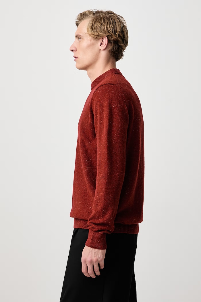 Sweter męski z wełną Barbour MKN0844 multicolor