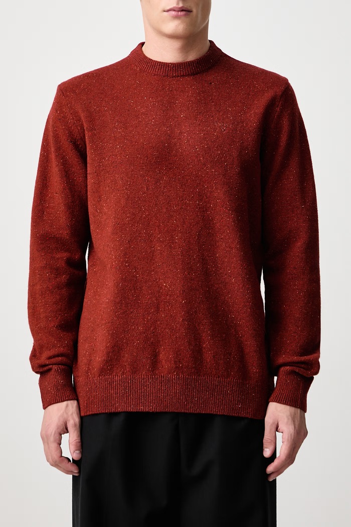 Sweter męski z wełną Barbour multicolor MKN0844