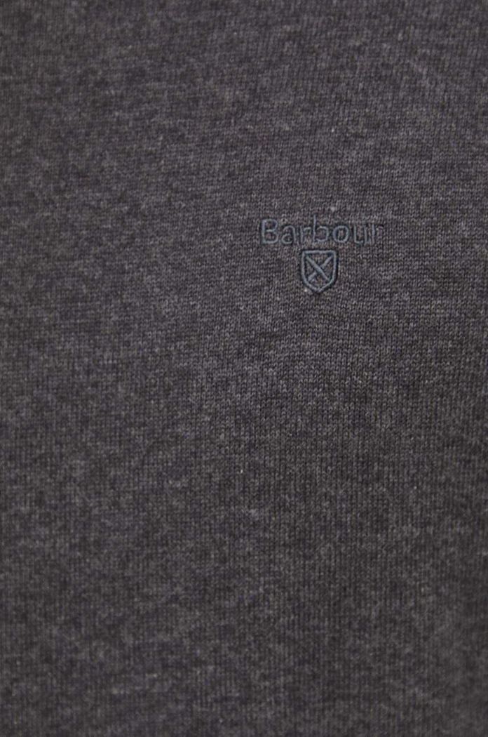 Barbour sweter bawełniany Essentials MKN0932 szary