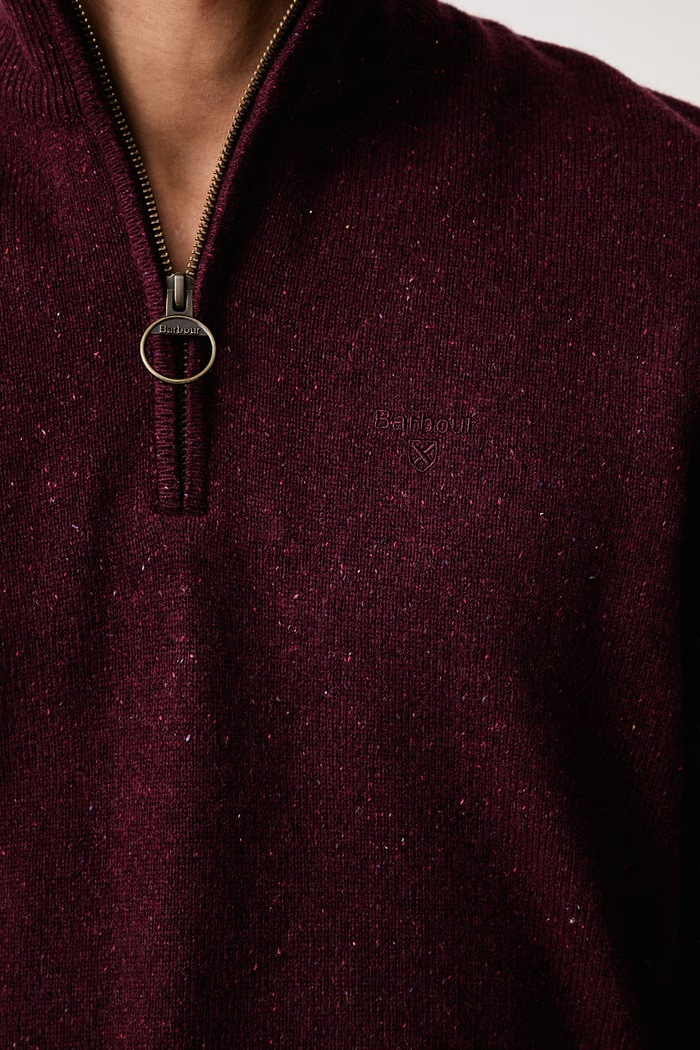 Barbour Sweter męski z wełną TISBURY MKN1187