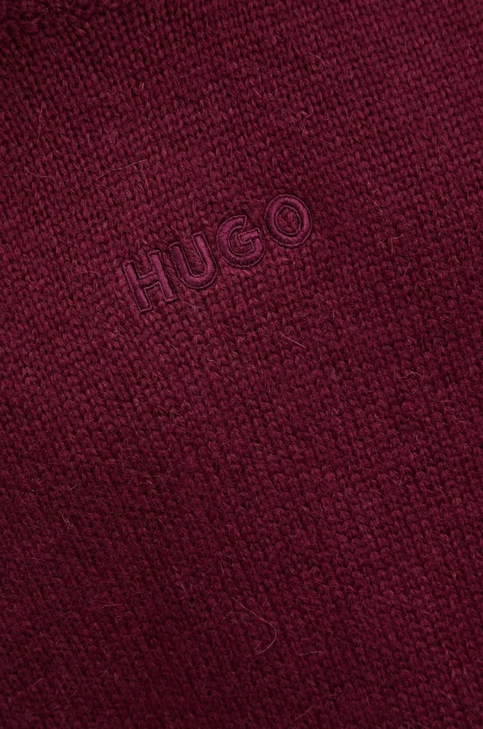 Oblačila Volnen pulover HUGO 50499970 bordo