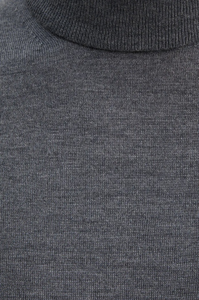 Vlnený sveter Calvin Klein K10K110420 sivá