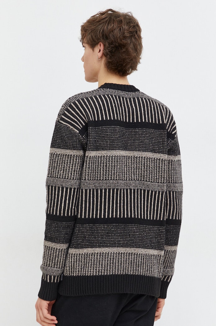Odzież Hollister Co. sweter KI320.3052.909 czarny