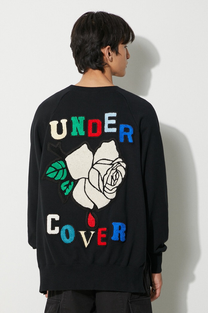 Odzież Undercover bluza bawełniana Sweatshirt UC2C4811.2 czarny